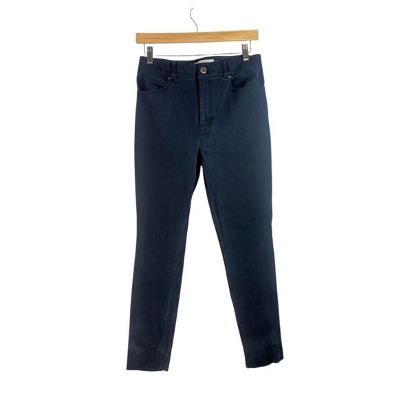 MM Lafleur Sammataro Jean Pants Ankle Stretch Black Minimalist Sz 4 #SMS1BLK - Picture 1 of 12